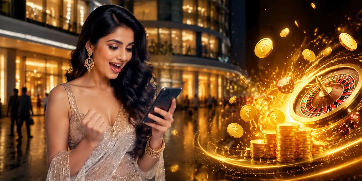 User registering account on mobile casino app in India